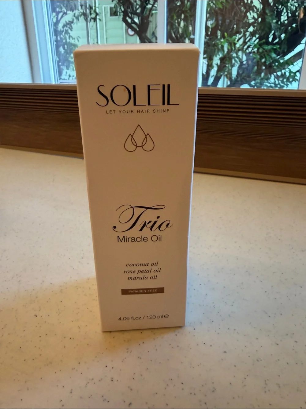 Soleil Trio Miracle Oil Hair Treatment 4.06 oz New